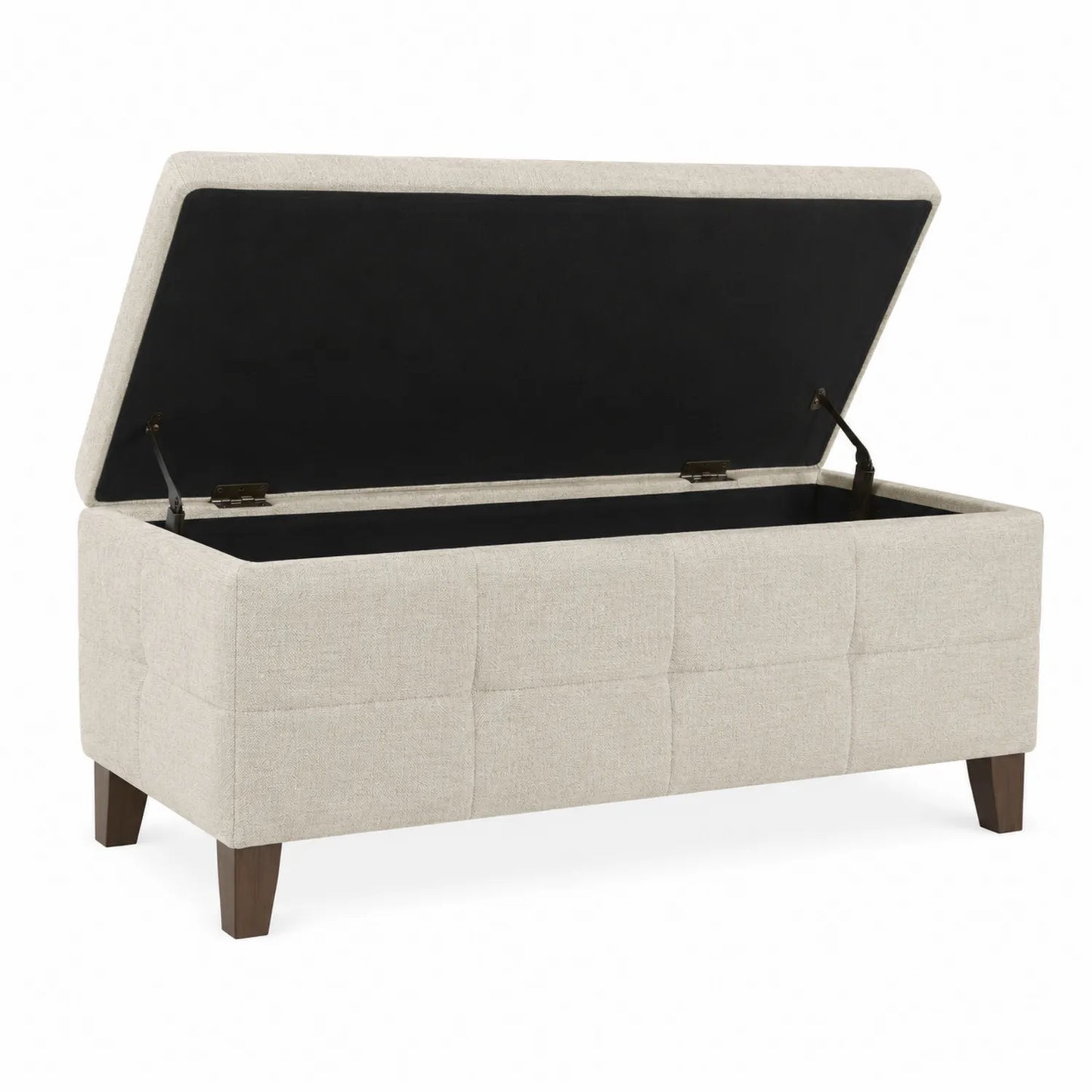 Polsterbank mit Stauraum Beige
